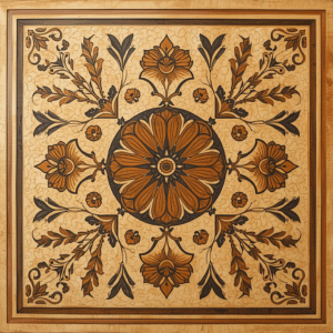 Floral Inlay Design