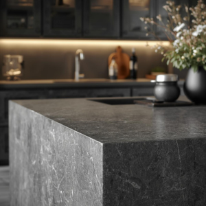 Steel Grey Honed Countertops