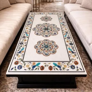 Floral Inlay Table Top