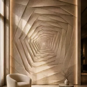 Hotel Lobby Mural
