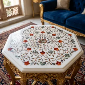 Marble Pietra Dura Table