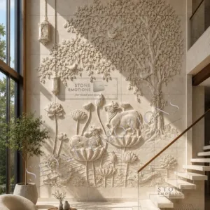 Temple Wall Mural