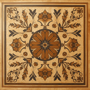 Floral Inlay Design