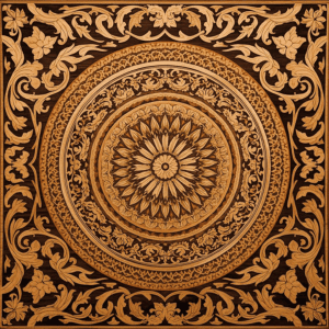 Temple Pattern Inlay
