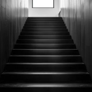 Absolute Black Staircase Steps
