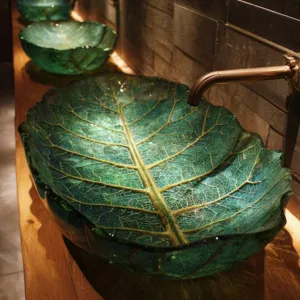 Leaf Design Basin
