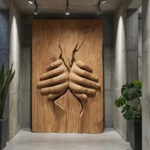 CNC Wall Carving