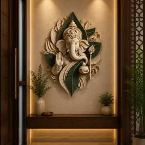 Ganesha Stone Mural